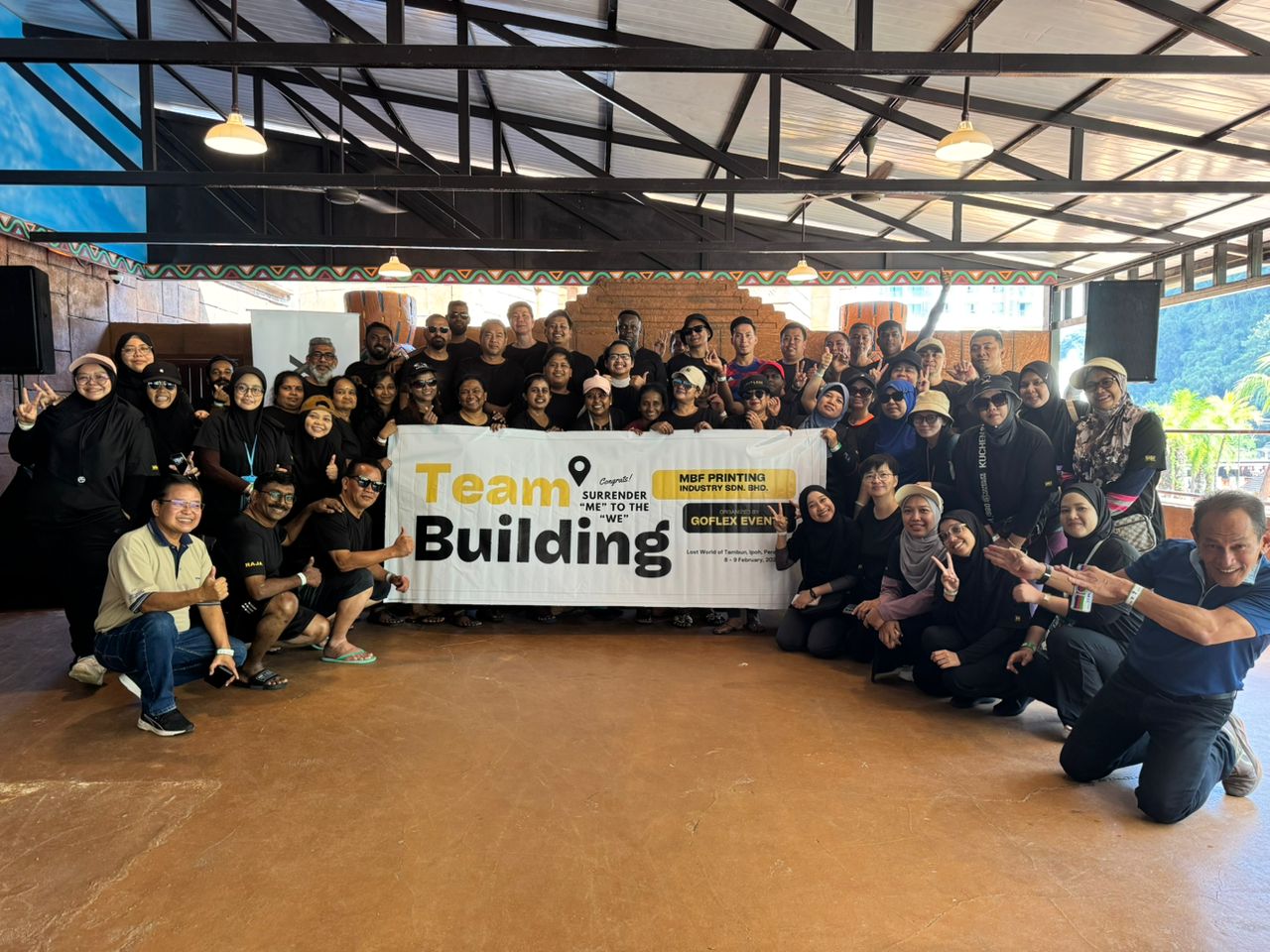 Corporate team building workshop organised by GoFlex Events