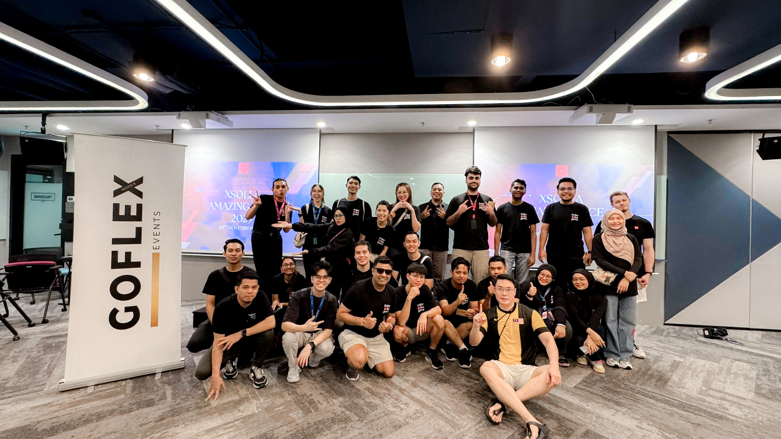 Corporate event setup 1