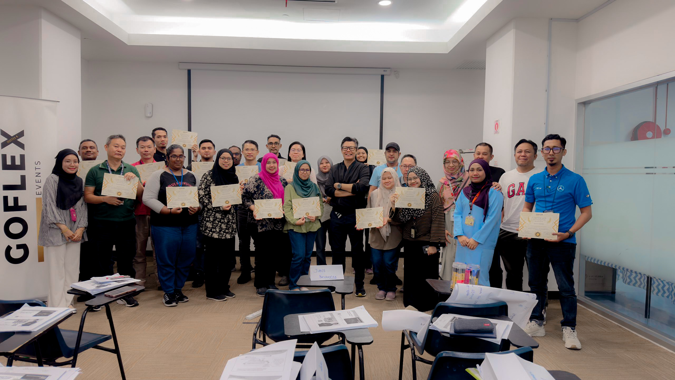 Corporate event setup 3