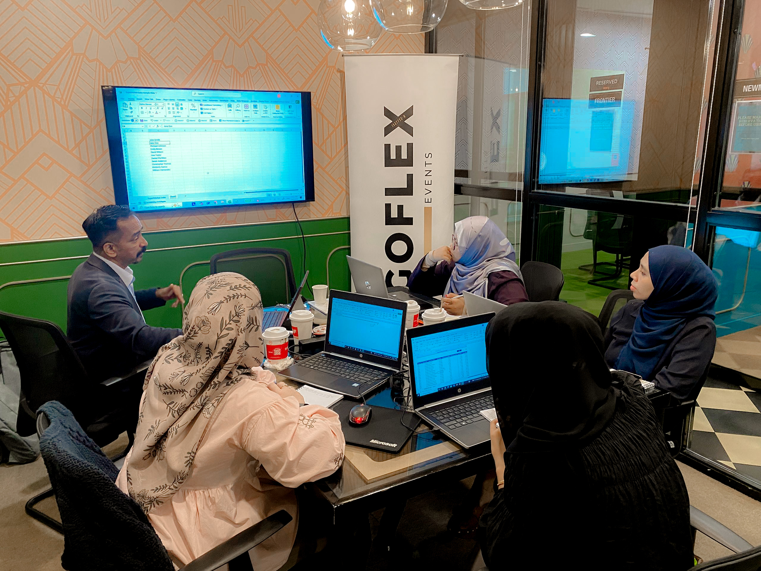 Corporate event setup 7