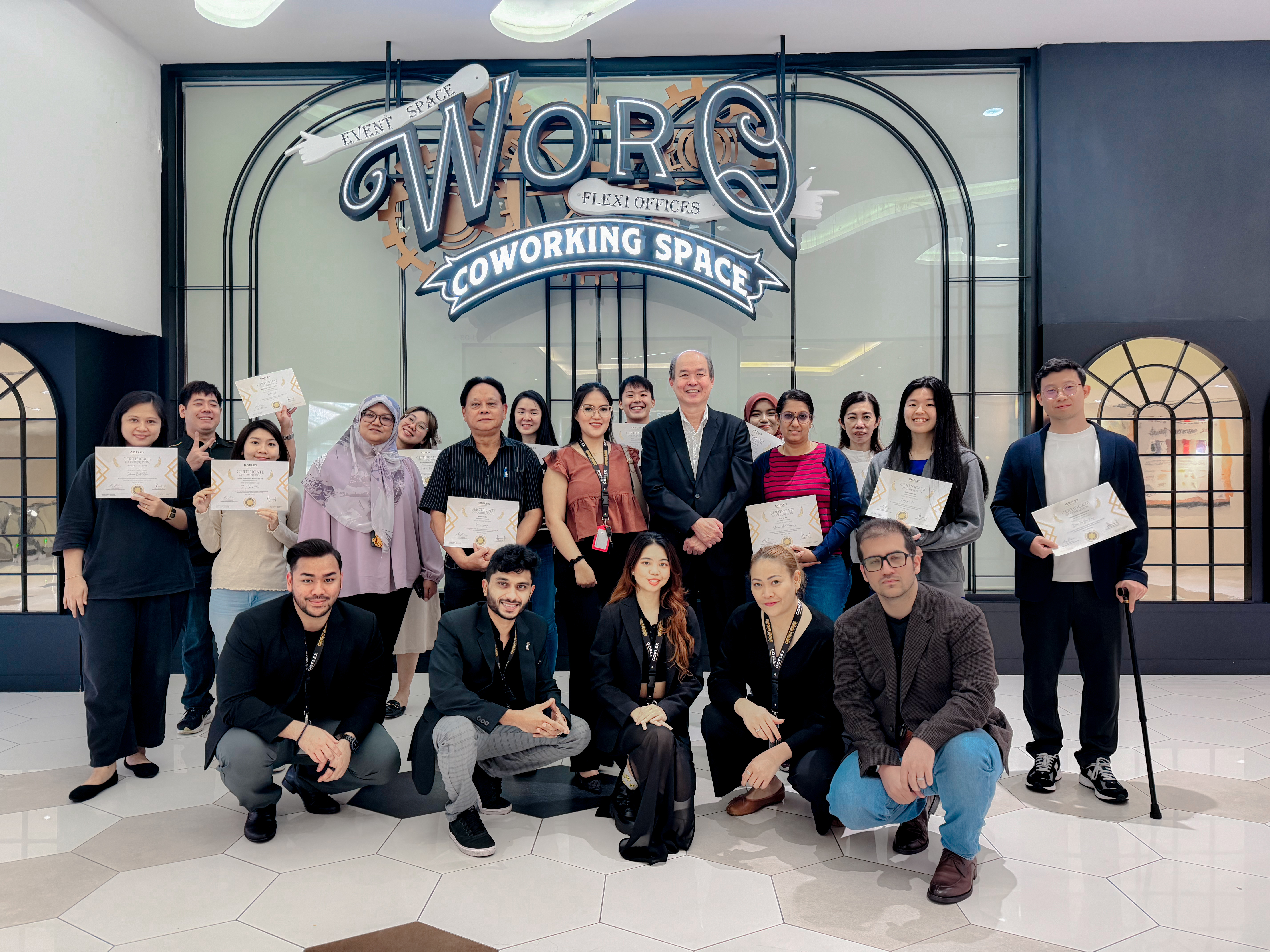 Corporate event setup 8