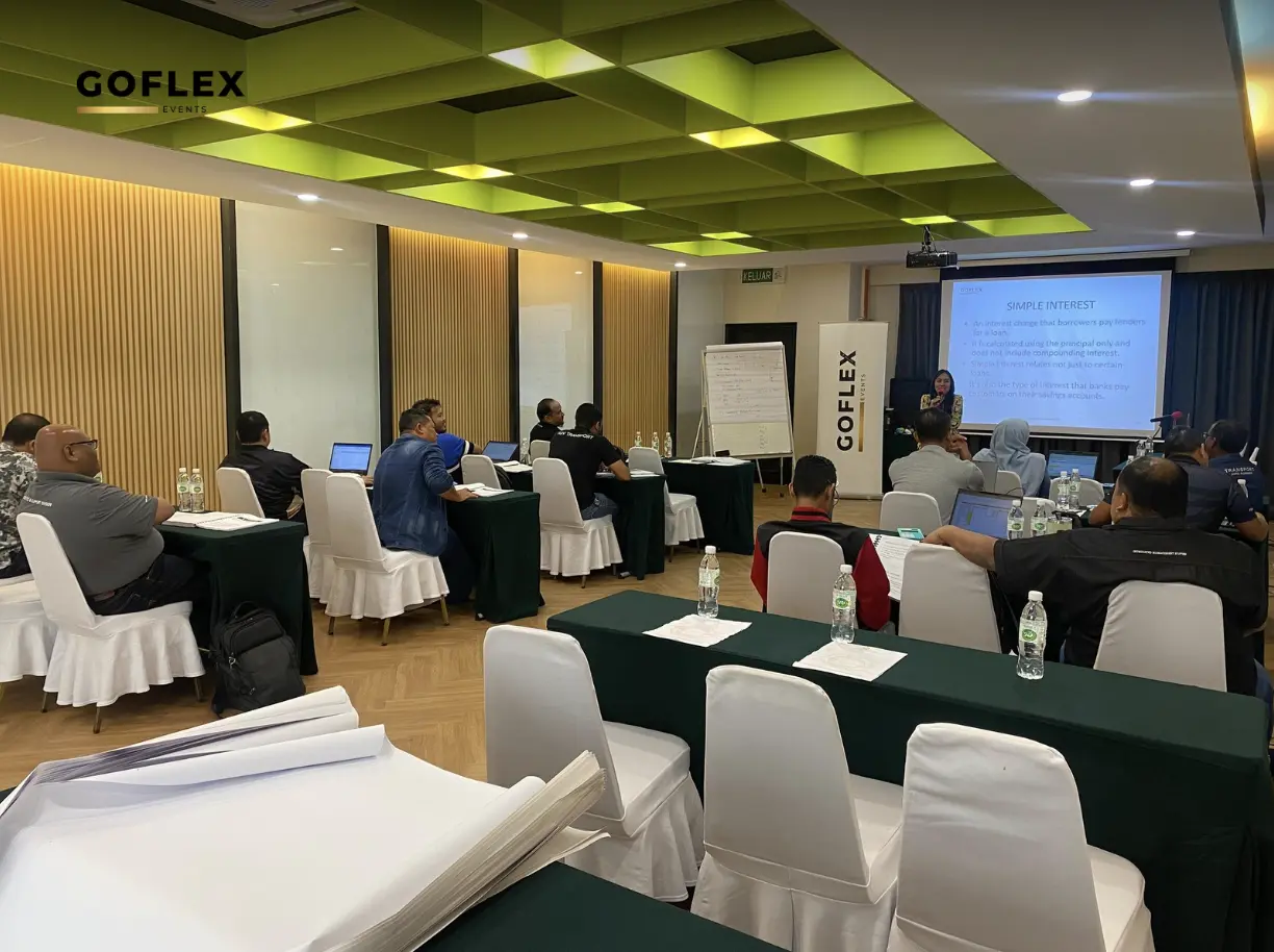 Lean manufacturing training and workplace improvement discussion by GOFLEX EVENTS