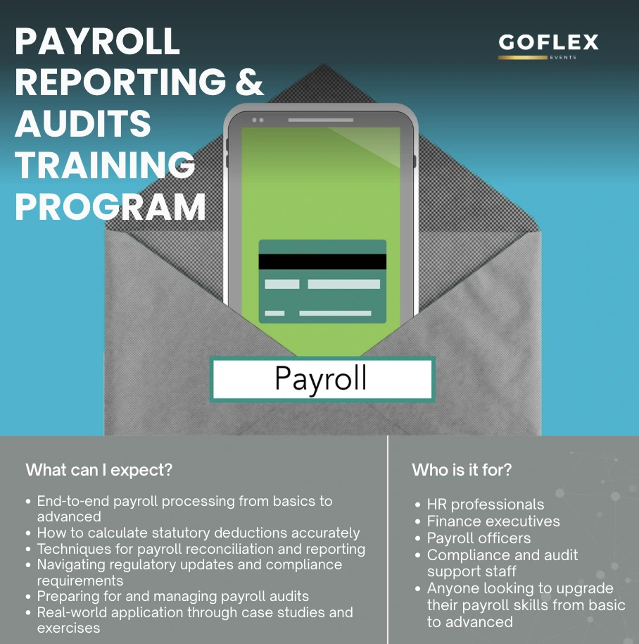 Payroll reporting and audits training by GOFLEX EVENTS