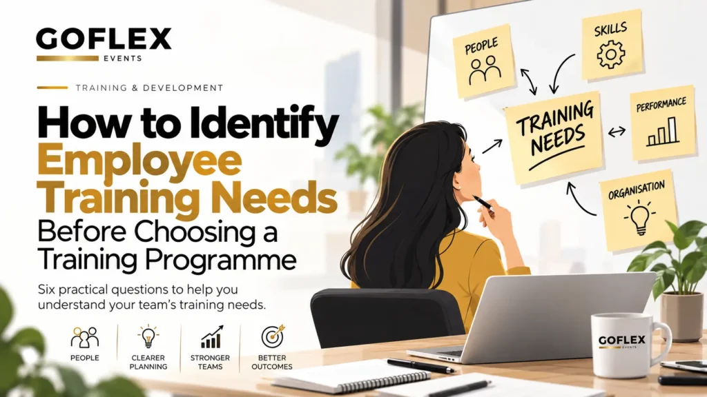 How to identify employee training needs before choosing a corporate training programme